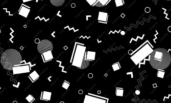 S U T M 90s Black And White Background Phong C Ch Retro Wallpaper