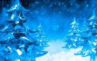 Pines Formed From Ice Winter HD Wallpaper