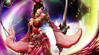 Beautiful Asian Woman Warrior Wallpaper