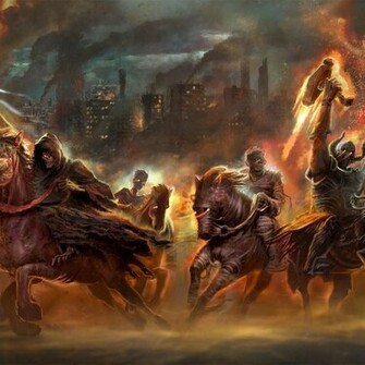 Four Horsemen Of The Apocalypse Wallpaper In Games