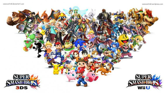 Super Smash Bros Wii U 3ds Wallpaper By Seancantrell