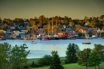 Canada Marinas Lunenburg County Nova Scotia Wallpaper Background