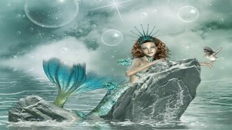 Mermaid Computer Wallpaper Desktop Background Id