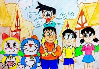 Doraemon And Friends Wallpaper