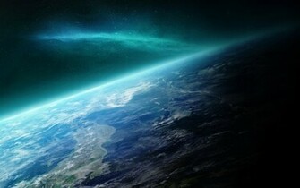 Fantasy Blue Planet Wallpaper World Collection