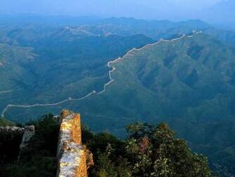 The Great Wall Of China Only Man Made Structure That Can Be