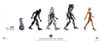 Battlestar Galactica Evolution Of The Cylon