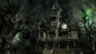 Free download Haunted House With Skeletons HD Wallpaper Haunted HD ...