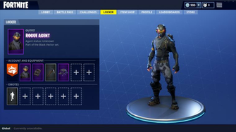 The New Skin Is Out And Its Called Rogue Agent Fortnitebr