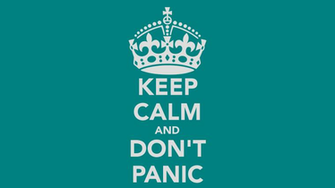 Keep Calm And Don T Panic Carry On Image Generator