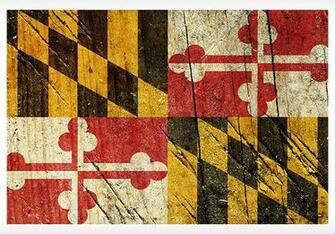 Distressed Metal Flags