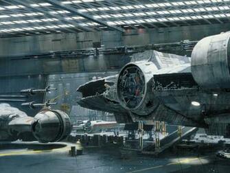 Falcon Hoth Hangar X Wing Wallpaper Art HD