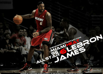Lebron James Miami Heat Wallpaper