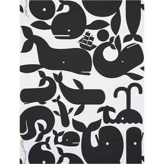Little Whales Wallpaper By Geoff Mcfetridge Thisnext