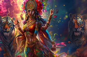 God Durga HD Wallpaper