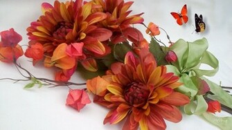 Fall Flowers Wallpaper High