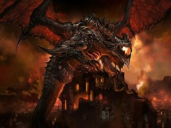 Giant Dragon Dragons Wallpaper