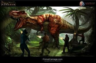 Primal Carnage Fantasy Dinosaur H Wallpaper