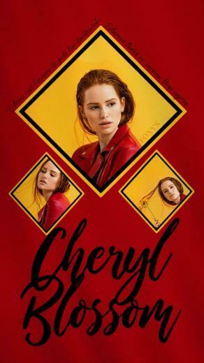 Cheryl Blossom Wallpaper Riverdale Serie Foxys Ovrlays