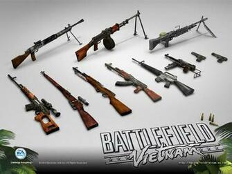 Armas Do Jogo Battlefield Vietnam Wallpaper