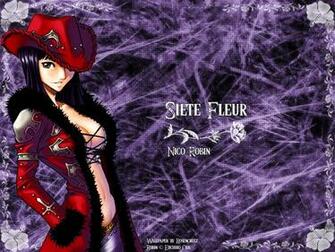 Nico Robin Siete Fleur Wallpaper One Piece Anime