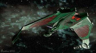 Klingon Bird Of Prey Wallpaper A Made