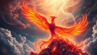 Mythical Phoenix Wallpaper