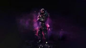 Purple Omega Fortnite Wallpaper On