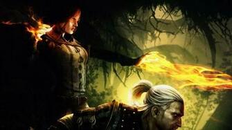 Of Rivia Triss Merigold Fireball Witcher Wallpaper