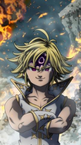 Meliodas Estarossa Demon Mark 4k Wallpaper
