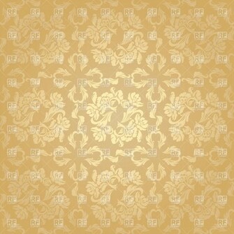 Seamless Beige Floral Victorian Wallpaper Background Textures
