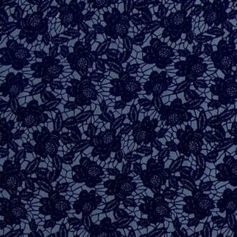 Shadows On The Wall Dark Purple Floral Silver Wallpaper