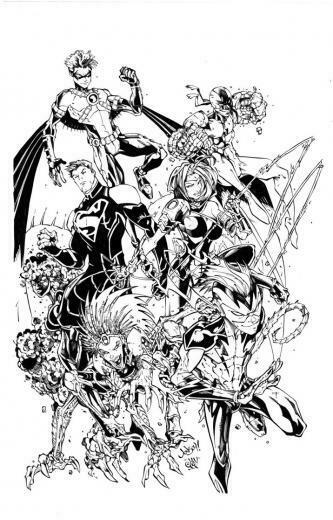 Teen Titans New Jonboy Inked By Supernoobinks