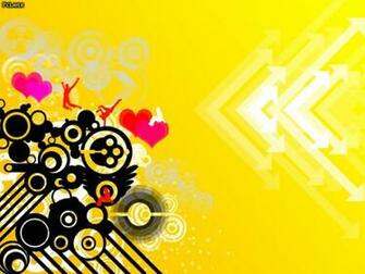 Cool Yellow Vector Wallpaper HD Picture