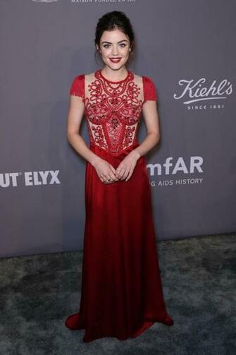 Lucy Hale Amfar Gala In Nyc