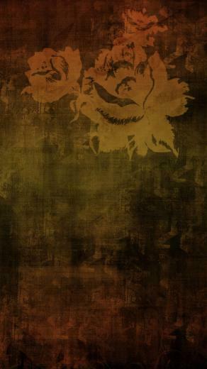 Old Vintage Floral iPhone 6s Plus Wallpaper HD