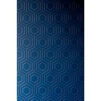 Brewster Hive Paintable White And Off Geometric Wallpaper