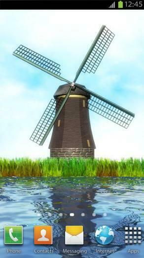 3d Windmill Live Wallpaper Android Apps On Google Play