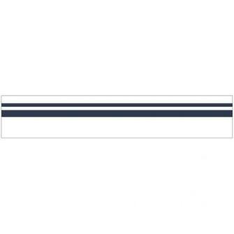 Hotel White And Navy Wallpaper Border