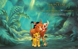 Simba With Friends Wallpaper Stock Photos