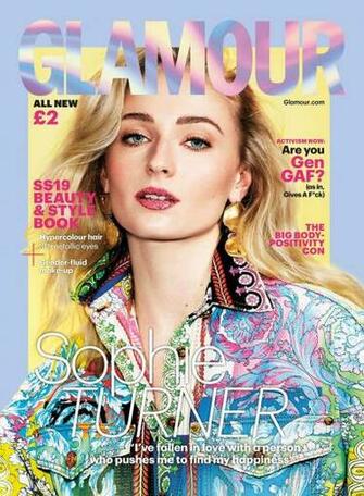 Sophie Turner Image Glamour Spring Summer
