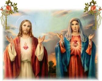 Jesus Christ Mother Mary Wallpaper