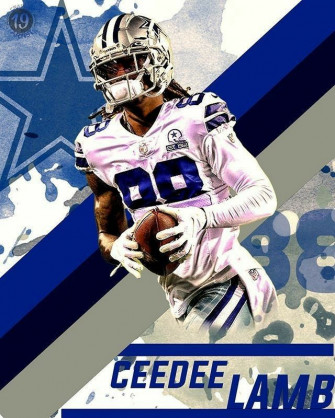 Ceedee Lamb Dallas Cowboys Football Team Players