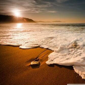 Desktop Background Beach Waves Wallpaper Jpg