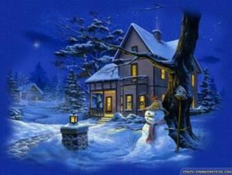 Wallpaper Beautiful Christmas Eve