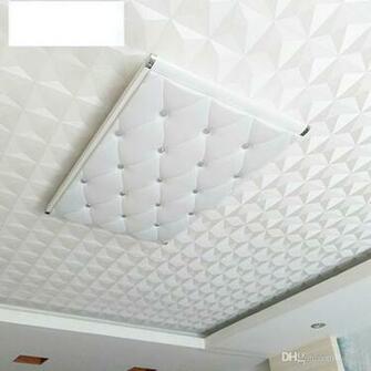 Compre Techo Suspendido 3d Wallpaper Classic Home Decor Diamantes