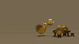 Funny Thanksgiving Wallpaper Grasscloth