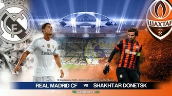 Name Real Madrid V Fc Shakhtar Donetsk Uefa Champions League