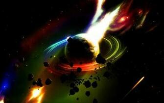 Colorful Space Wallpaper