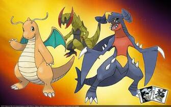 Dragon Type Pok Mon Themed Desktop Wallpaper Vg Pocketmonsters